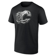 NHL Black Calgary Flames Iced Out T-Shirt