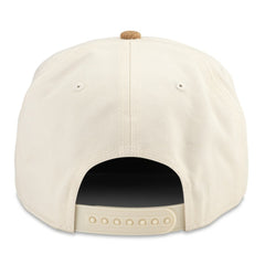 NHL White/Gold Vegas Golden Knights American Needle Burnett Adjustable Hat
