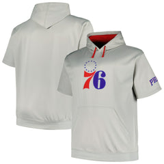 NBA Philadelphia 76ers Big & Tall Logo Pullover Hoodie