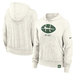 Women's Gym Vintage Logo Pullover Hoodie - New York Jets