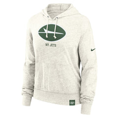 Women's Gym Vintage Logo Pullover Hoodie - New York Jets