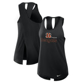 Women's Open-Back Crisscross Dri-FIT Tank Top - Cincinnati Bengals