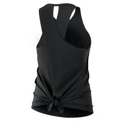 Women's Open-Back Crisscross Dri-FIT Tank Top - Las Vegas Raiders