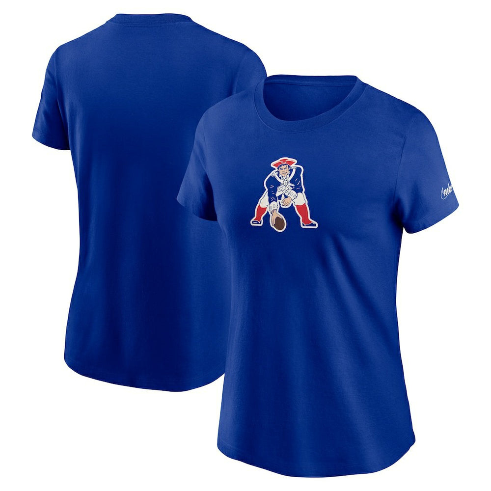 Women's Throwback Primary Logo T-Shirt - New England Patriots