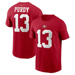 Brock Purdy Youth Player Name & Number T-Shirt - San Francisco 49ers