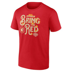 NHL This item will ship within 1 business day. Calgary Flames Fanatics 2023 NHL Heritage Classic Local T-Shirt – Red