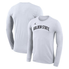 NBA Golden State Warriors Jordan Brand Unisex Statement Edition Legend Performance Long Sleeve T-Shirt sale