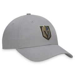 NHL Gray Vegas Golden Knights Fanatics Extra Time Adjustable Hat