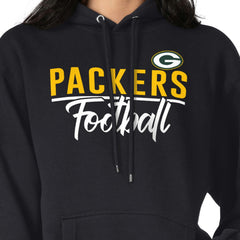 G-III 4Her by Carl Banks Women's Graphic Fleece Pullover Hoodie - Green Bay Packers