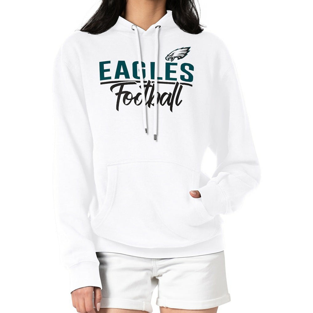 G-III 4Her by Carl Banks Women's Graphic Fleece Pullover Hoodie - Philadelphia Eagles