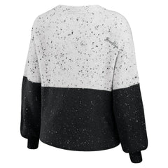 NBA Brooklyn Nets WEAR by Erin Andrews Women's Color-Block Pullover Sweater