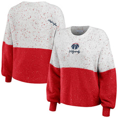 NBA Washington Wizards WEAR by Erin Andrews Women's Color-Block Pullover Sweater