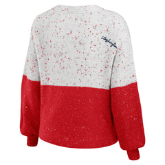 NBA Washington Wizards WEAR by Erin Andrews Women's Color-Block Pullover Sweater