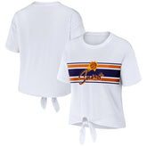 NBA Phoenix Suns WEAR by Erin Andrews Women's Tie-Front T-Shirt