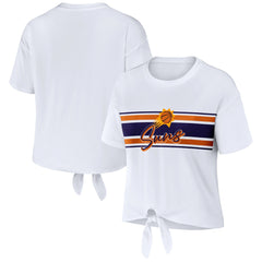 NBA Phoenix Suns WEAR by Erin Andrews Women's Tie-Front T-Shirt