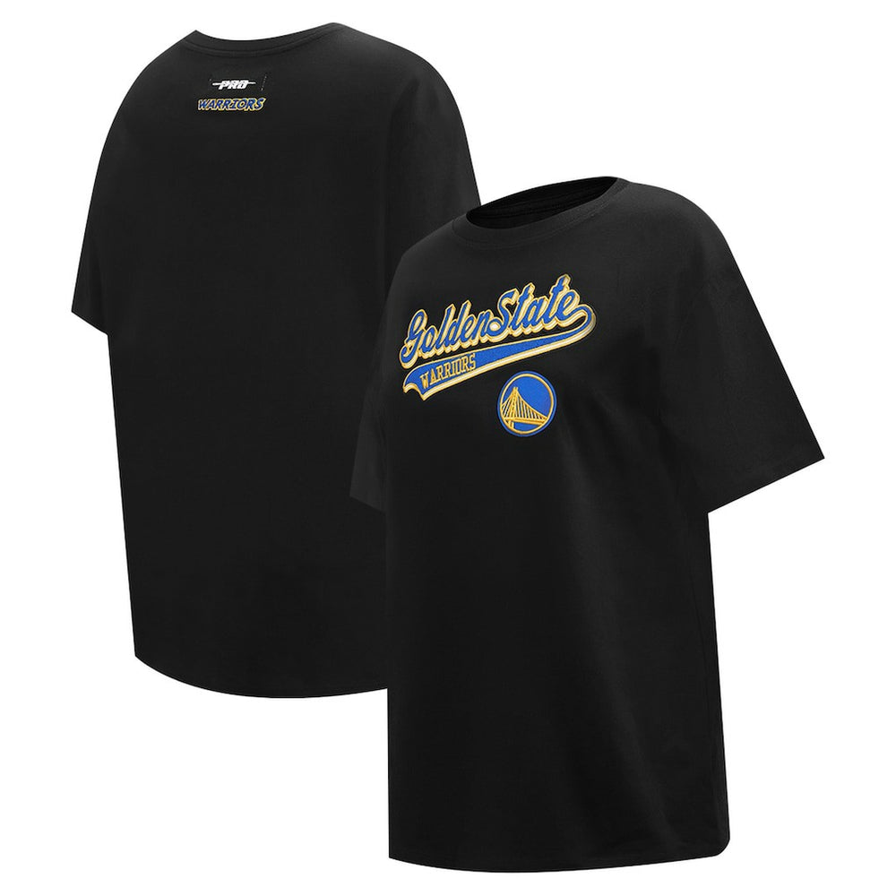 NBA Golden State Warriors Pro Standard Women's Script Boyfriend T-Shirt sale