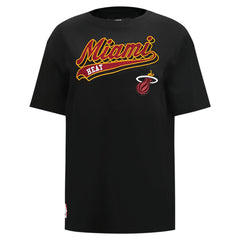 NBA Miami Heat Pro Standard Women's Script Boyfriend T-Shirt