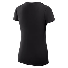 NBA Los Angeles Lakers G-III 4Her by Carl Banks Women's Super-Slim Fit Lightweight Filigree Logo V-Neck T-Shirt