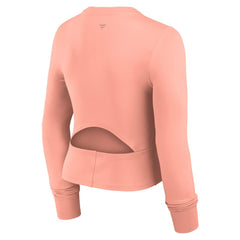 Women's Studio Fitted Long Sleeve Gym Top - Kansas City Chiefs