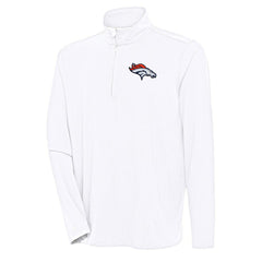 Antigua Hunk Quarter-Zip Pullover Top - Denver Broncos