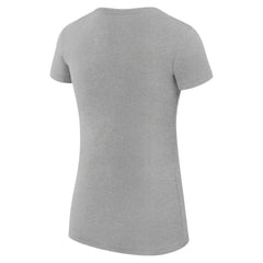 NBA Cleveland Cavaliers G-III 4Her by Carl Banks Women's Super-Slim Fit Lightweight Filigree Logo T-Shirt - Heather Gray outlet