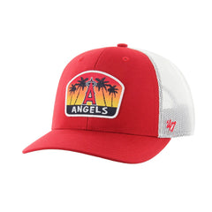 MLB Los Angeles Angels '47 Retro Region Patch Trucker Adjustable Hat