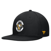 NHL Black Pittsburgh Penguins Fanatics Authentic Pro Training Camp Snapback Hat