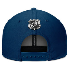 NHL Deep Sea Blue Seattle Kraken Fanatics Authentic Pro Training Camp Snapback Hat
