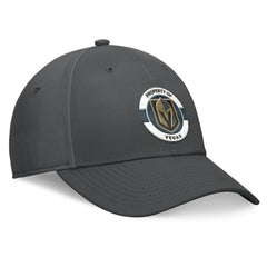 NHL Charcoal Vegas Golden Knights Fanatics Authentic Pro Training Camp Flex Hat