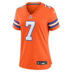 John Elway Women's Mile High Collection 1977 Throwback Player Game Jersey - Denver Broncos