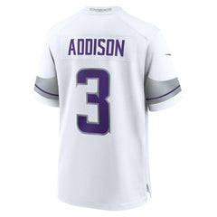 Jordan Addison Alternate Game Player Jersey - Minnesota Vikings