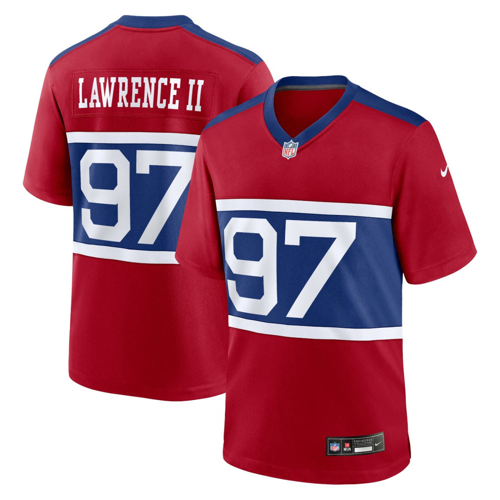 Dexter Lawrence II Alternate Player Game Jersey - New York Giants