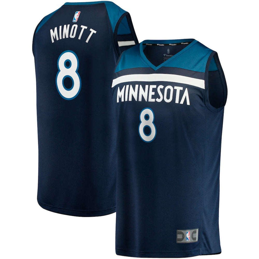 NBA Josh Minott Minnesota Timberwolves Fast Break Player Jersey