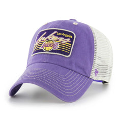 NBA Los Angeles Lakers '47 Five Point Patch Clean Up Adjustable Hat