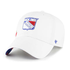 NHL White New York Rangers '47 Women's Confetti Clean Up Adjustable Hat