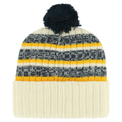 NHL Cream Nashville Predators '47 Tavern Cuffed Knit Hat with Pom