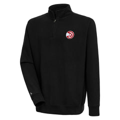 NBA Atlanta Hawks Antigua Victory Quarter-Zip Pullover Top