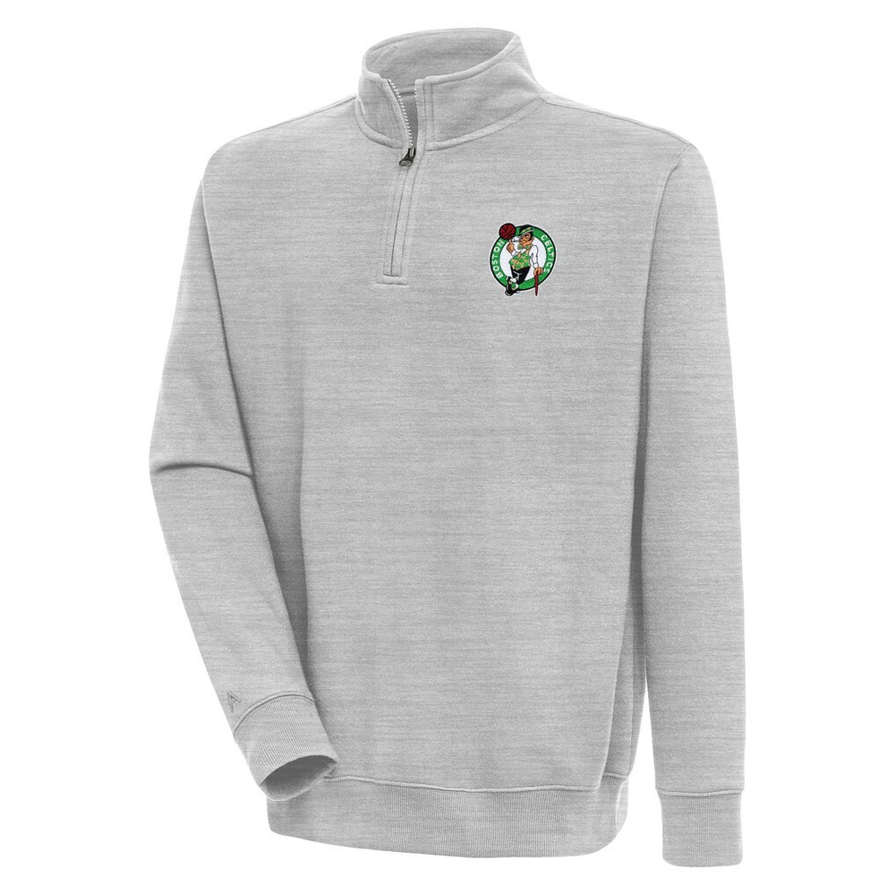 NBA Boston Celtics Antigua Victory Quarter-Zip Pullover Top