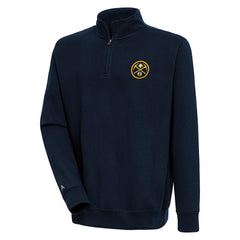 NBA Denver Nuggets Antigua Victory Quarter-Zip Pullover Top sale