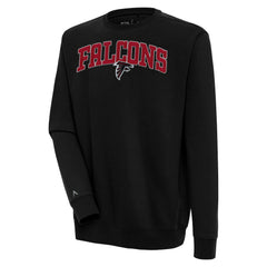Antigua Victory Chenille Pullover Sweatshirt - Atlanta Falcons