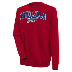 Antigua Victory Chenille Pullover Sweatshirt - Buffalo Bills