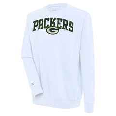 Antigua Victory Chenille Pullover Sweatshirt - Green Bay Packers