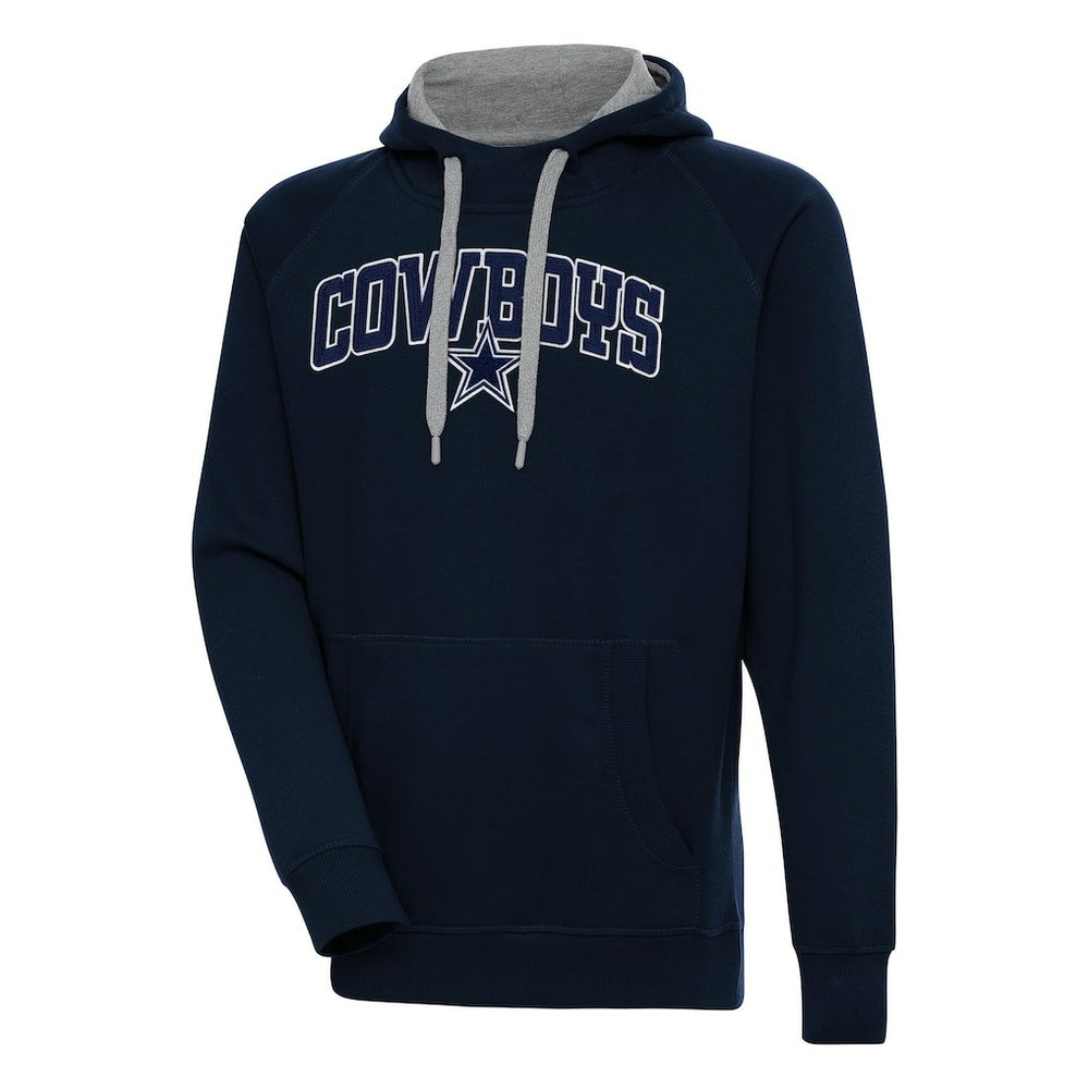 Antigua Victory Pullover Hoodie - Dallas Cowboys
