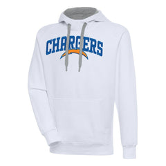Antigua Victory Pullover Hoodie - Los Angeles Chargers