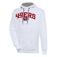 Antigua Victory Pullover Hoodie - San Francisco 49ers