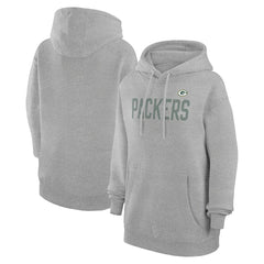 G-III 4Her by Carl Banks Women's Dot Print Pullover Hoodie - Green Bay Packers