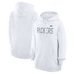 G-III 4Her by Carl Banks Women's Dot Print Pullover Hoodie - Green Bay Packers
