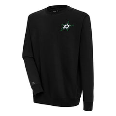 NHL Black Dallas Stars Antigua Victory Pullover Sweatshirt