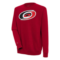 NHL Red Carolina Hurricanes Antigua Victory Pullover Sweatshirt