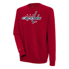 NHL Red Washington Capitals Antigua Victory Pullover Sweatshirt